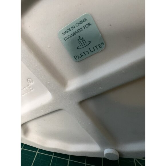 Partylite Spirit of the Season Santa Christmas Tree White Silver Candle Holder - Picture 11 of 14